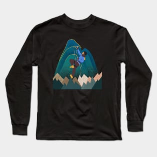 A Dance Between Rocks and Clouds Long Sleeve T-Shirt